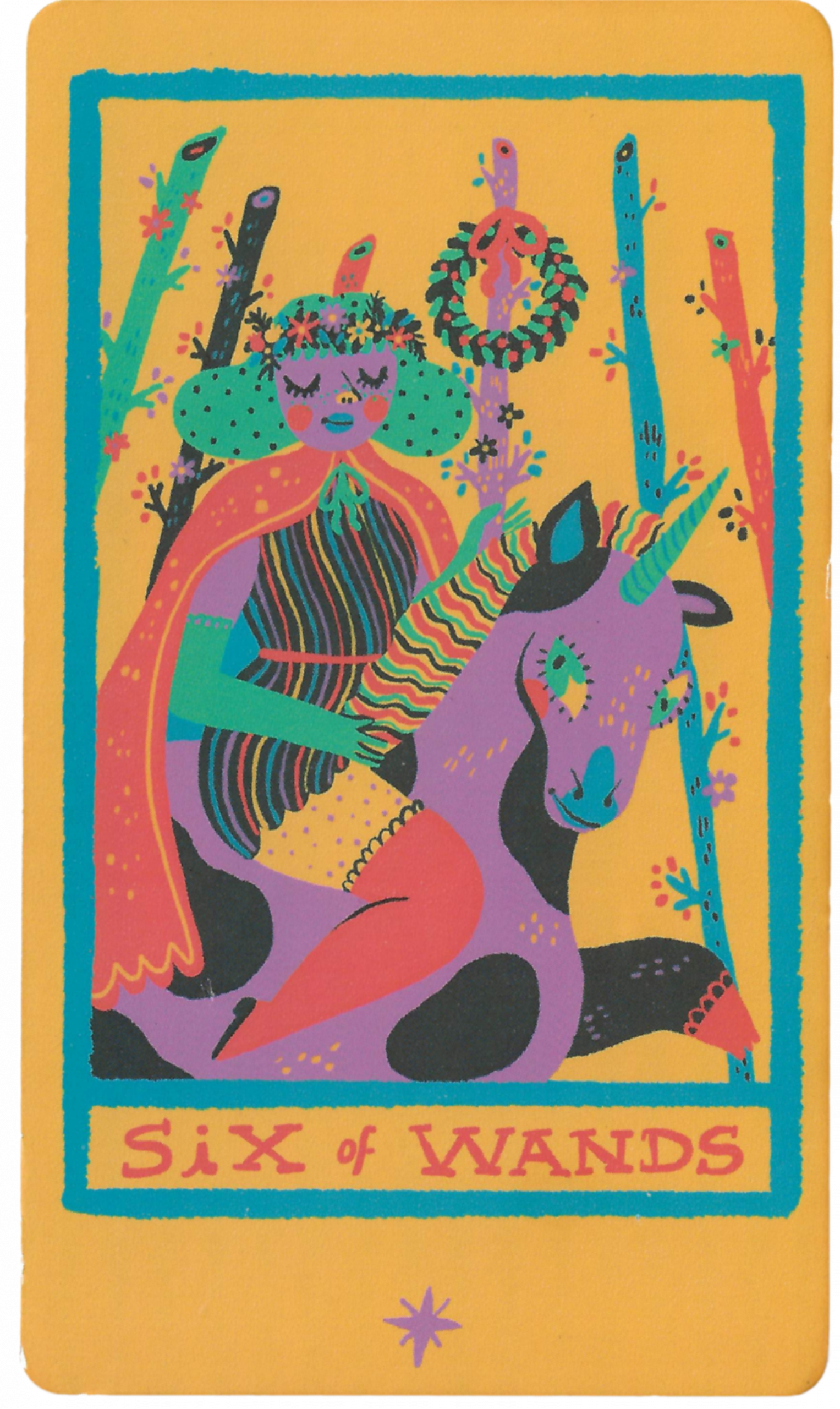 6 of Wands